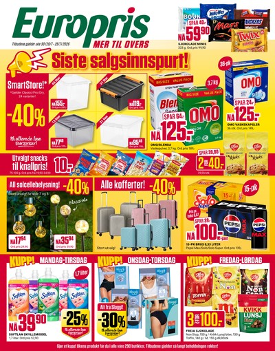 Europris kundeavis i uke 30 side 1