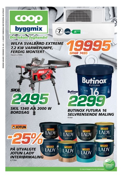 Coop Byggmix kundeavis i uke 30 side 1