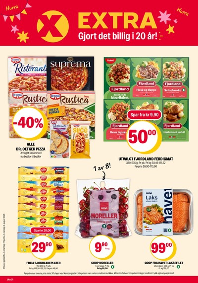 Coop Extra kundeavis i uke 31 side 1