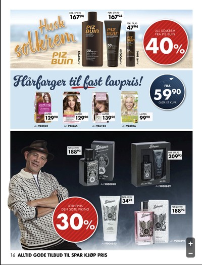 Sparkjøp kundeavis i uke 31 side 16