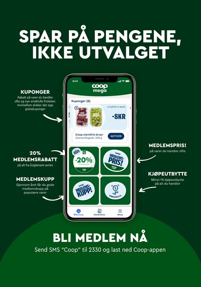 Coop Mega kundeavis i uke 32 side 18