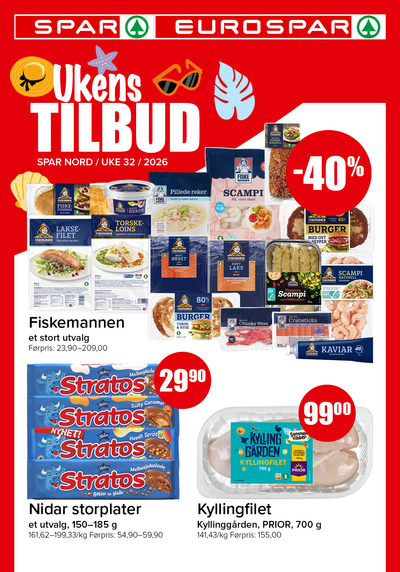 Spar - Eurospar kundeavis i uke 32 side 1