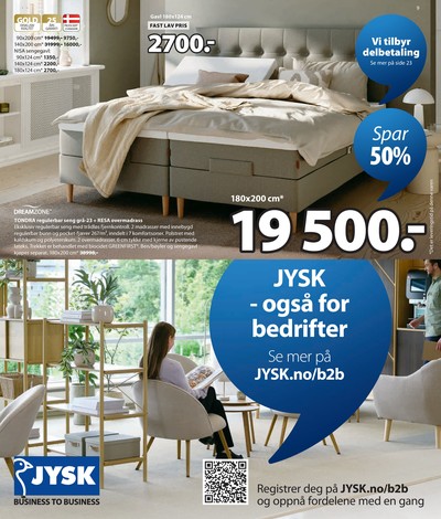 JYSK kundeavis i uke 32 side 10
