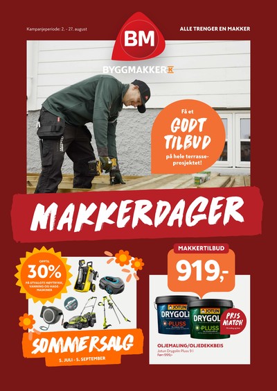 Byggmakker kundeavis i uke 33 side 1