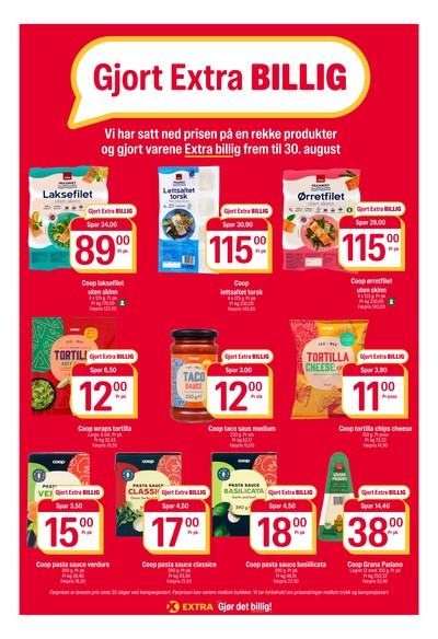Coop Extra kundeavis i uke 33 side 13