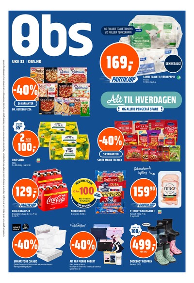 Coop Obs kundeavis i uke 33 side 1