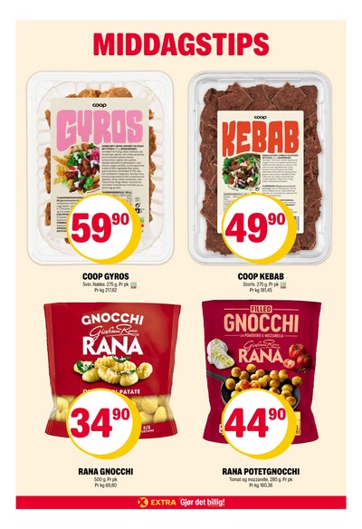 Coop Extra kundeavis i uke 33 side 18