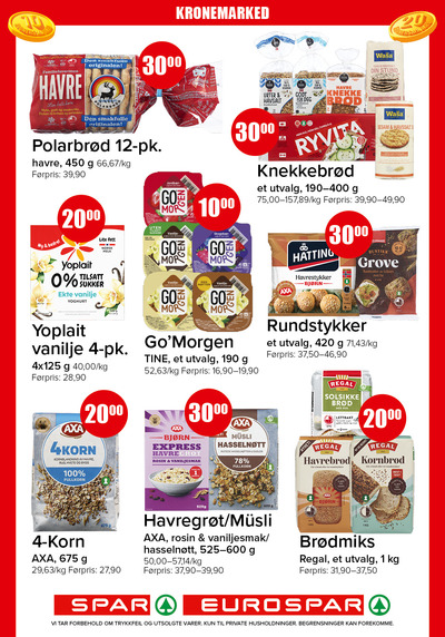 Spar - Eurospar kundeavis i uke 33 side 10