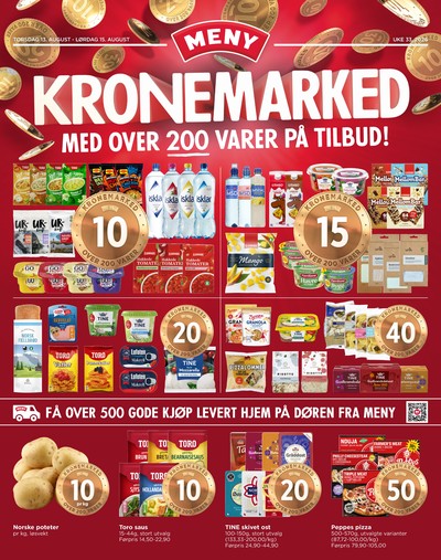 Meny kundeavis i uke 33 side 1