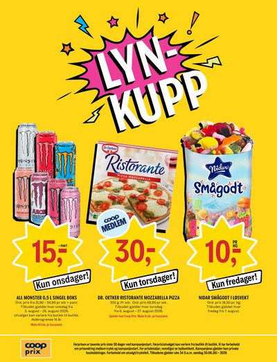 Coop Prix kundeavis i uke 33 side 13