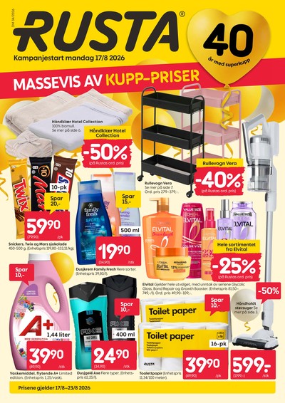 Rusta kundeavis i uke 34 side 1