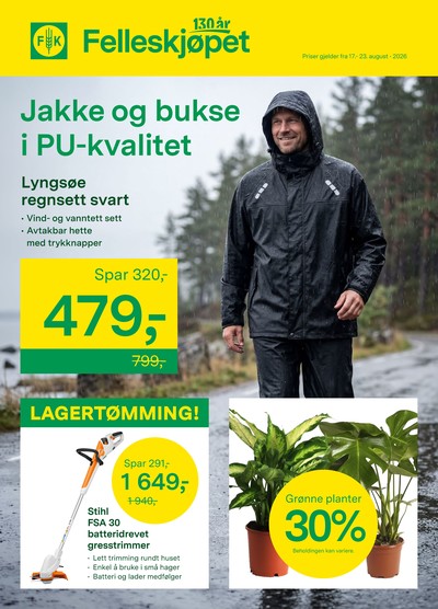 Felleskjøpet kundeavis i uke 34 side 1