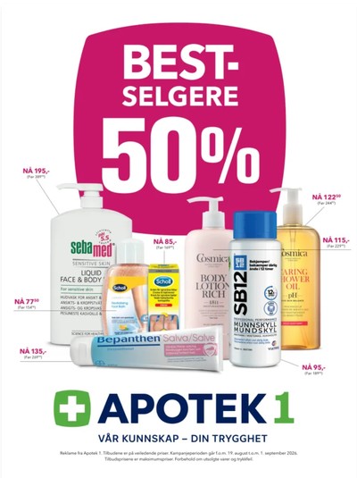 Apotek 1 kundeavis i uke 35 side 1