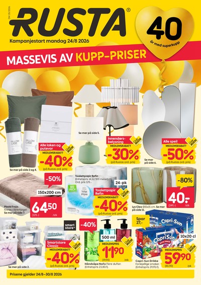 Rusta kundeavis i uke 35 side 1