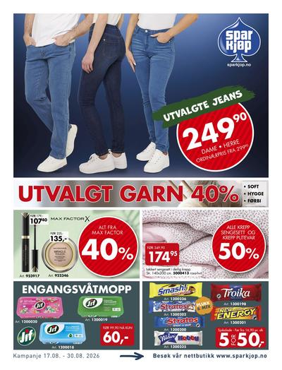 Sparkjøp kundeavis i uke 35 side 1