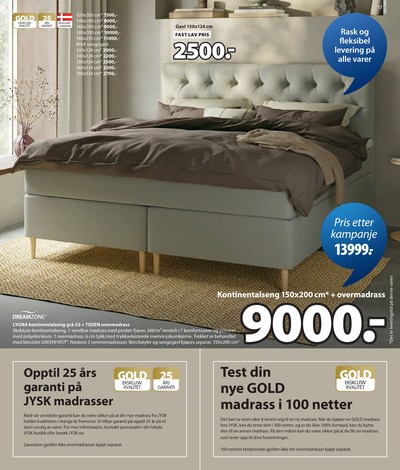 JYSK kundeavis i uke 35 side 18
