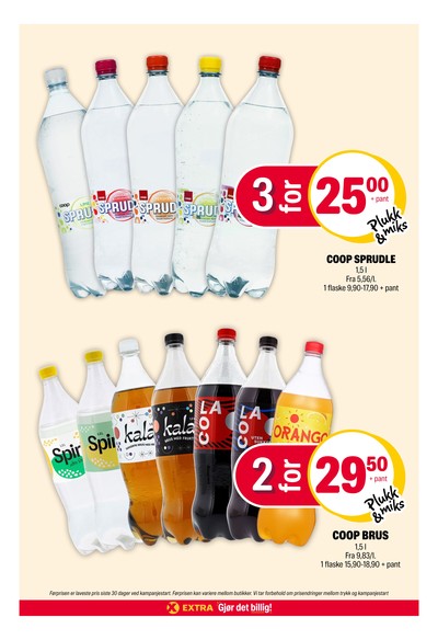 Coop Extra kundeavis i uke 36 side 25