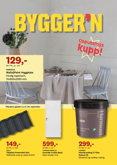 Byggern kundeavis i uke 37 side 1