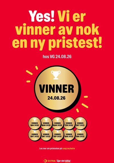 Coop Extra kundeavis i uke 37 side 1