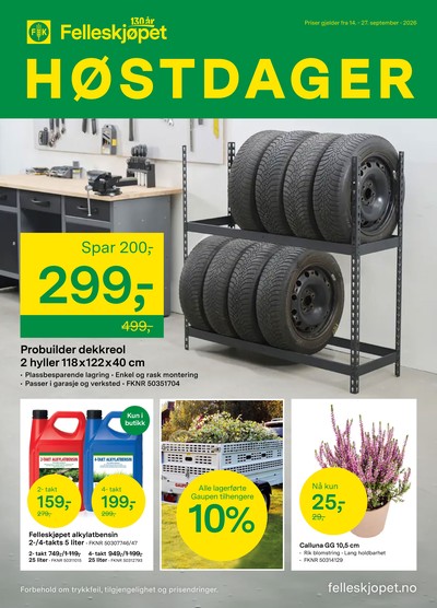 Felleskjøpet kundeavis i uke 38 side 1