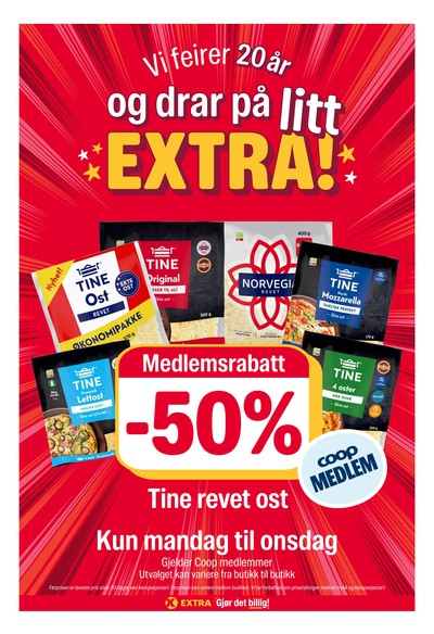 Coop Extra kundeavis i uke 39 side 1