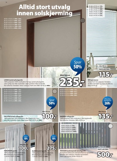 JYSK kundeavis i uke 39 side 15