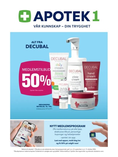 Apotek 1 kundeavis i uke 40 side 1