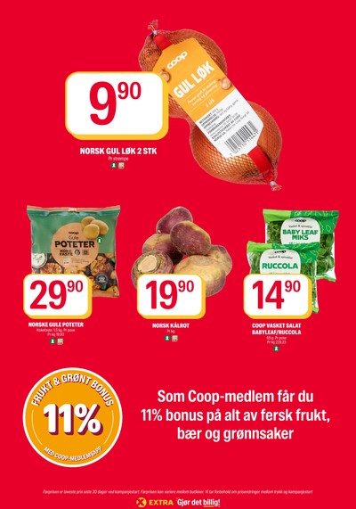 Coop Extra kundeavis i uke 40 side 8
