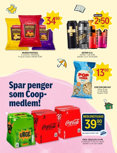 Coop Prix kundeavis i uke 40 side 10