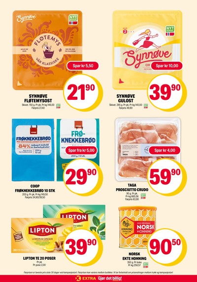 Coop Extra kundeavis i uke 40 side 10