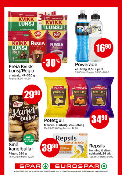 Spar - Eurospar kundeavis i uke 40 side 12