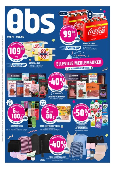 Coop Obs kundeavis i uke 40 side 1