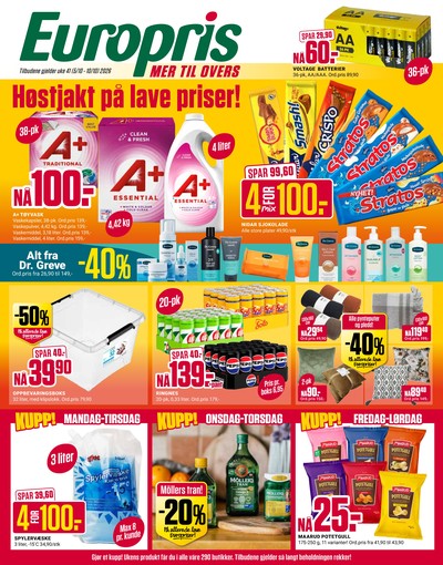 Europris kundeavis i uke 41 side 1