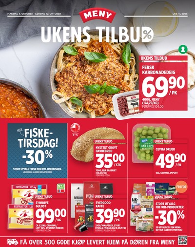 Meny kundeavis i uke 41 side 1