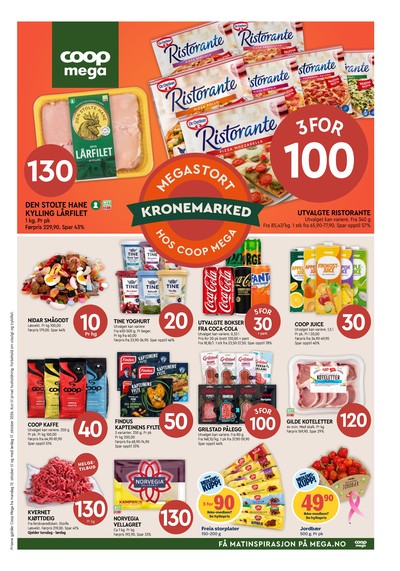 Coop Mega kundeavis i uke 42 side 1