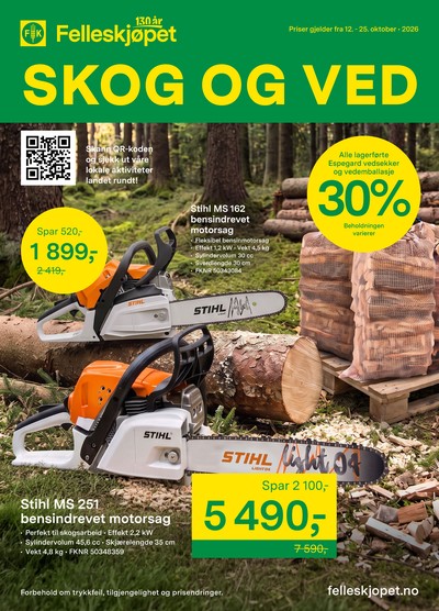 Felleskjøpet kundeavis i uke 42 side 1