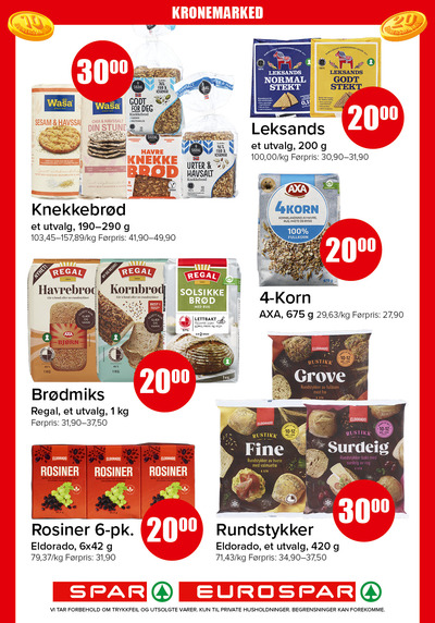 Spar - Eurospar kundeavis i uke 43 side 10