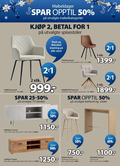 JYSK kundeavis i uke 43 side 3