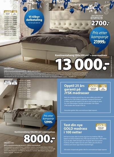 JYSK kundeavis i uke 43 side 22