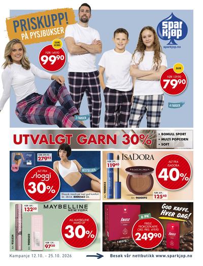 Sparkjøp kundeavis i uke 43 side 1