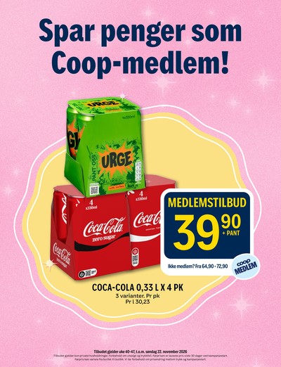 Coop Prix kundeavis i uke 44 side 23