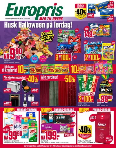 Europris kundeavis i uke 44 side 1