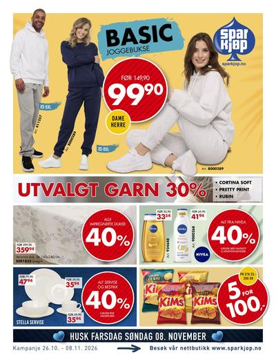 Sparkjøp kundeavis i uke 44 side 1