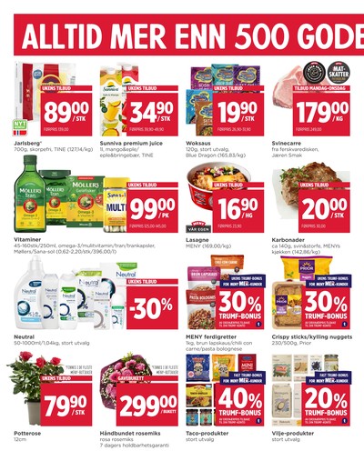 Meny kundeavis i uke 5 side 2