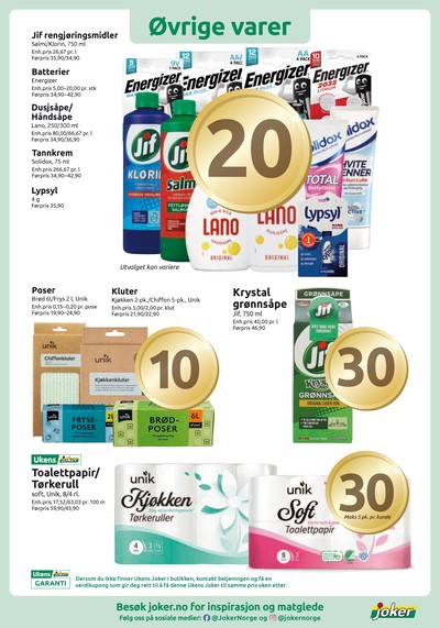 Joker kundeavis i uke 5 side 10