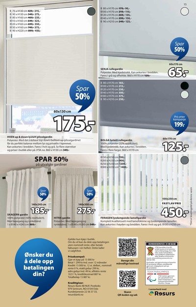 JYSK kundeavis i uke 6 side 16