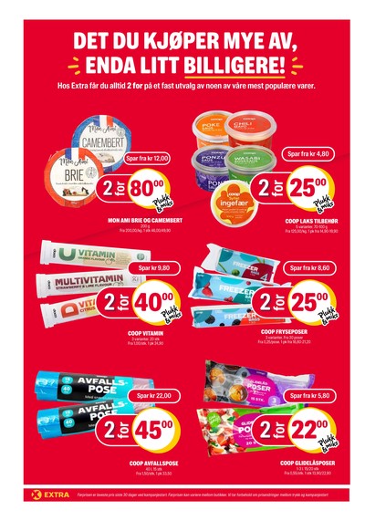 Coop Extra kundeavis i uke 6 side 20