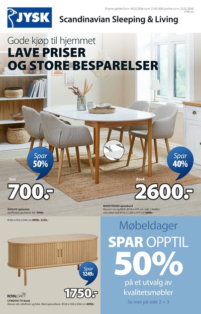 JYSK kundeavis i uke 7 side 2