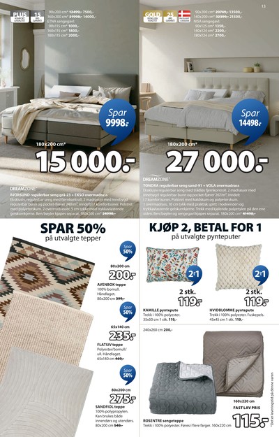 JYSK kundeavis i uke 7 side 14