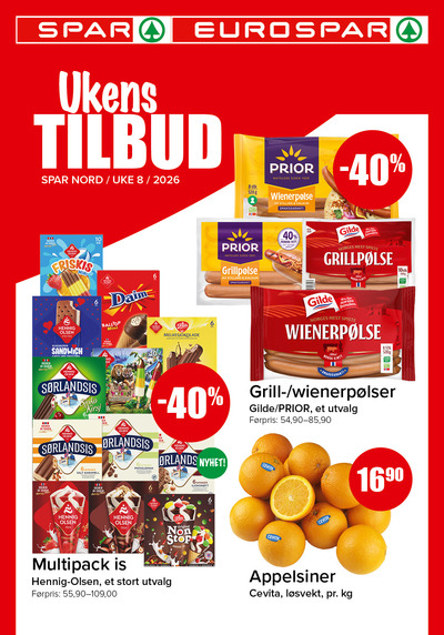 Spar - Eurospar kundeavis gjeldende fra 16/02/26 - 22/02/26